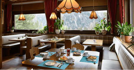 Panoramic breakfast room